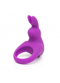 Фиолетовое эрекционное виброкольцо Happy Rabbit Rechargeable Rabbit Cock Ring - Happy Rabbit - в Прокопьевске купить с доставкой