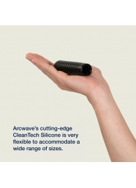 Черный двусторонний мастурбатор Arcwave Ghost Pocket Stroker - Arcwave - в Прокопьевске купить с доставкой