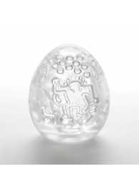 Мастурбатор-яйцо Keith Haring EGG DANCE - Tenga - в Прокопьевске купить с доставкой