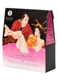 Соль для ванны Lovebath Dragon Fruit, превращающая воду в гель - 650 гр. - Shunga - купить с доставкой в Прокопьевске