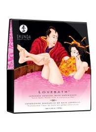 Соль для ванны Lovebath Dragon Fruit, превращающая воду в гель - 650 гр. - Shunga - купить с доставкой в Прокопьевске