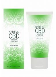 Лубрикант с пролонгирующим эффектом Natural CBD Numbing Lubricant - 50 мл. - Shots Media BV - купить с доставкой в Прокопьевске