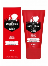 Крем-пролонгатор CBD from Amsterdam Delay Cream - 50 мл. - Shots Media BV - купить с доставкой в Прокопьевске