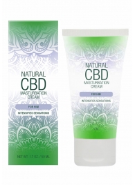 Крем для мастурбации для мужчин Natural CBD Masturbation Cream For Him - 50 мл. - Shots Media BV - купить с доставкой в Прокопьевске