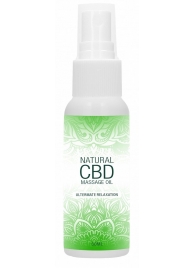 Массажное масло Natural CBD Massage Oil - 50 мл. - Shots Media BV - купить с доставкой в Прокопьевске