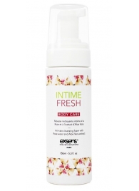 Органическая интимная очищающая пенка Intime Fresh - 150 мл. - Exsens - купить с доставкой в Прокопьевске
