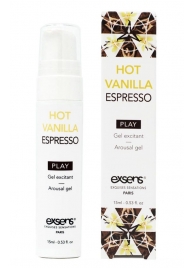 Возбуждающий гель Hot Vanilla Espresso Arousal Gel - 15 мл. - Exsens - купить с доставкой в Прокопьевске