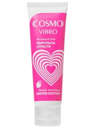 Возбуждающий гель на водно-силиконовой основе Cosmo Vibro с ароматом земляники - 50 гр. - Биоритм - купить с доставкой в Прокопьевске