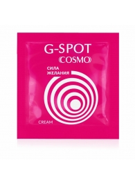 Стимулирующий интимный крем для женщин Cosmo G-spot - 2 гр. - Биоритм - купить с доставкой в Прокопьевске