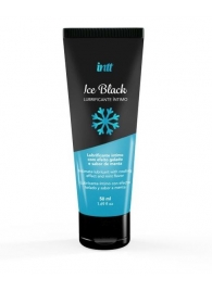 Лубрикант на водной основе Ice Black с ледяным эффектом - 50 мл. - INTT - купить с доставкой в Прокопьевске