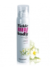 Массажная хрустящая пенка Tickle My Body Monoi с ароматом моной - 150 мл. - Love to Love - купить с доставкой в Прокопьевске