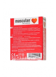 Презервативы Masculan Sensitive plus - 3 шт. - Masculan - купить с доставкой в Прокопьевске