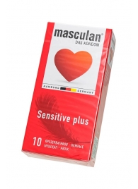 Презервативы Masculan Sensitive plus - 10 шт. - Masculan - купить с доставкой в Прокопьевске