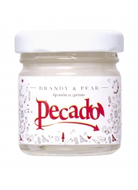 Массажная свеча Brandy   Pear - 35 мл. - Pecado - купить с доставкой в Прокопьевске