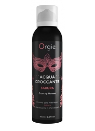 Хрустящая пенка для массажа Orgie Acqua Croccante Sakura с ароматом сакуры - 150 мл. - ORGIE - купить с доставкой в Прокопьевске