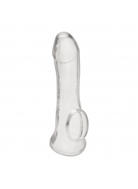 Прозрачная насадка на пенис Transparent Penis Enhancing Sleeve Extension - 15,9 см. - BlueLine - в Прокопьевске купить с доставкой