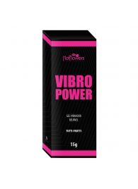 Жидкий вибратор Vibro Power со вкусом тутти-фрутти - 15 гр. - HotFlowers - купить с доставкой в Прокопьевске