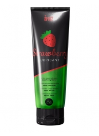 Смазка на водной основе с ароматом клубники Strawberry Lubricant - 100 мл. - INTT - купить с доставкой в Прокопьевске