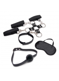 Набор для фиксации из 7 предметов Hogtie   Ball Gag Kit - Lux Fetish - купить с доставкой в Прокопьевске