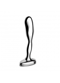 Стальной стимулятор простаты Stainless Steel Prostate Plug - 11,5 см. - b-Vibe - в Прокопьевске купить с доставкой