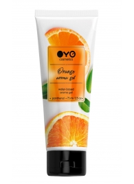 Лубрикант на водной основе OYO Aroma Gel Orange с ароматом апельсина - 75 мл. - OYO - купить с доставкой в Прокопьевске