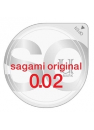 Ультратонкий презерватив Sagami Original - 1 шт. - Sagami - купить с доставкой в Прокопьевске