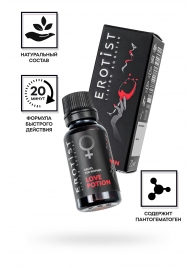 Возбуждающие капли для женщин Erotist Love Potion - 20 мл. - Erotist Libido Booster - купить с доставкой в Прокопьевске