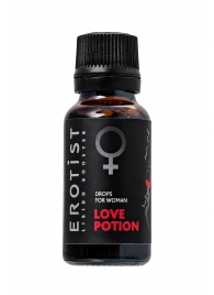 Возбуждающие капли для женщин Erotist Love Potion - 20 мл. - Erotist Libido Booster - купить с доставкой в Прокопьевске