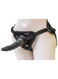 Комплект из трусиков Harness и двух насадок - 20,5 и 18 см. - LOVETOY (А-Полимер) - купить с доставкой в Прокопьевске