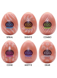 Набор из 6 мастурбаторов-яиц Tenga Egg Variety Pack V - Tenga - в Прокопьевске купить с доставкой