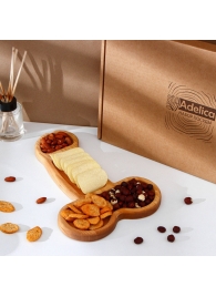 Деревянное блюдо для подачи в форме члена (32,5 х 20 х 1,7 см) - Сима-Ленд - купить с доставкой в Прокопьевске