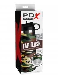 Мастурбатор в камуфляжной колбе Fap Flask - Pipedream - в Прокопьевске купить с доставкой