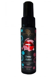 Спрей для горла Deep Throat с десенсибилизирующим эффектом и вкусом бабл-гам - 50 мл. - БиоМед - купить с доставкой в Прокопьевске