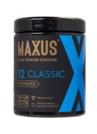 Классические презервативы MAXUS Classic - 12 шт. - Maxus - купить с доставкой в Прокопьевске