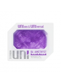 Фиолетовый мастурбатор-стимулятор Tenga Uni Amethyst - Tenga - в Прокопьевске купить с доставкой