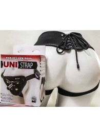 Универсальные трусики Harness UNI strap с корсетом - LOVETOY (А-Полимер) - купить с доставкой в Прокопьевске