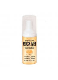 Жидкий вибратор Nuei Rock Me! с ароматом печенья и сливок - 20 мл. - Nuei cosmetics - купить с доставкой в Прокопьевске