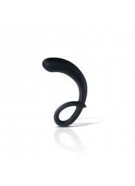 Черный массажер простаты Curving Curt - 13 см. - MyStim - купить с доставкой в Прокопьевске