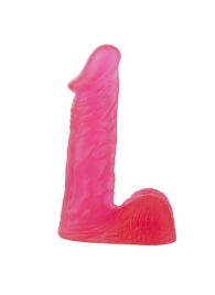 Розовый гелевый фаллоимитатор XSKIN 6 PVC DONG - 15 см. - Dream Toys