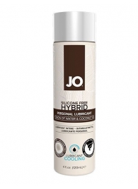 Водно-масляный лубрикант с охлаждающим эффектом JO Silicon free Hybrid Lubricant COOLING - 120 мл. - System JO - купить с доставкой в Прокопьевске