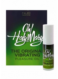 Масло унисекс с эффектом вибрации Oh! Holy Mary - 6 мл. - Nuei cosmetics - купить с доставкой в Прокопьевске