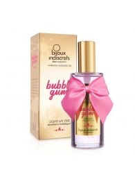 Разогревающее массажное масло Light My Fire Bubble Gum с ароматом бабл-гам - 100 мл. - Bijoux Indiscrets - купить с доставкой в Прокопьевске