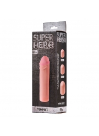 Фаллоудлинитель SUPER HERO Tempter - 16 см. - Lola Games - в Прокопьевске купить с доставкой