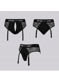 Трусики для фиксации насадок Strap-on-me Harness Lingerie Diva XS - Strap-on-me - купить с доставкой в Прокопьевске