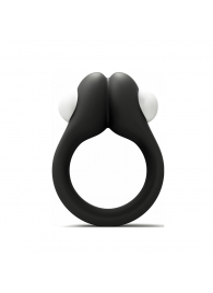 Черное эрекционное кольцо Zippy Vibrating Ring With Bullet - Adrien Lastic - в Прокопьевске купить с доставкой
