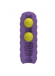 Фиолетовый мастурбатор Venus-X Twin balls - Baile - в Прокопьевске купить с доставкой
