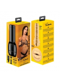 Мастурбатор-ротик Kiiroo Feel Victoria Mouth - Kiiroo - в Прокопьевске купить с доставкой