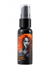 Гель с эффектом вибрации Volcano Of Passion со вкусом вишни - 25 мл. - Erotist Lubricants - купить с доставкой в Прокопьевске