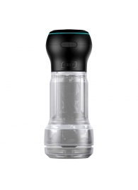 Набор PowerBlow   Feel Pocket Stroker Crystal: мастурбатор и интерактивная насадка - Kiiroo - в Прокопьевске купить с доставкой