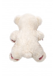 Бондажный набор: белый мишка с розовыми оковами и наручниками - Pecado - купить с доставкой в Прокопьевске